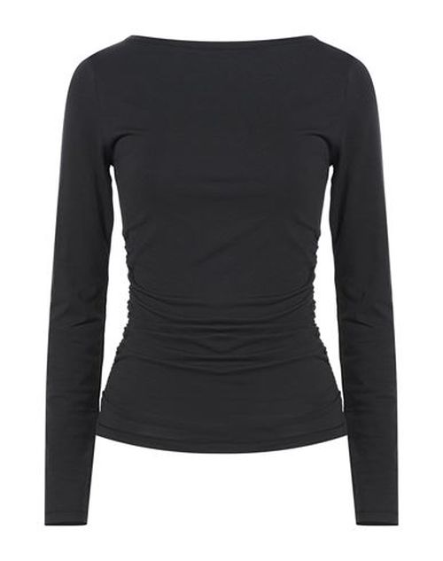 Woman Top Charcoal Size M Cotton, Modal, Elastane