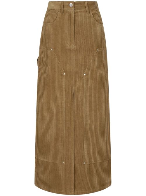 Corduroy skirt - Neutrals