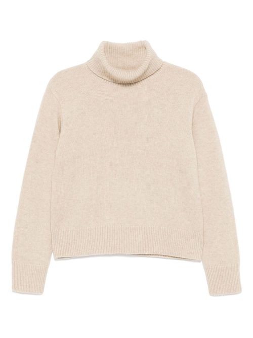 Clean turtleneck jumper - Neutrals