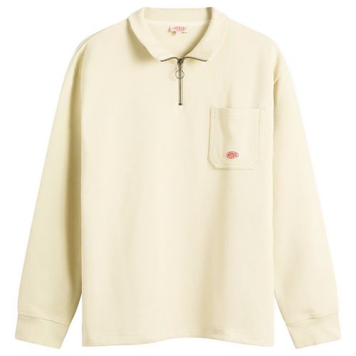 Men's Quarter Zip Sweatshirt in Gravel