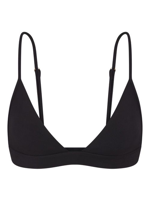 Hook-fastening bra - Black