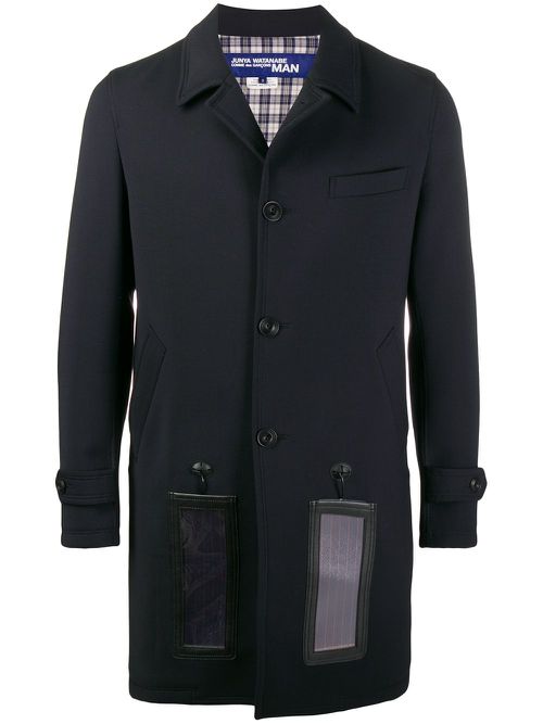 2000s solar panels coat - Blue