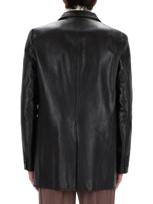 Leather Jacket — Black
