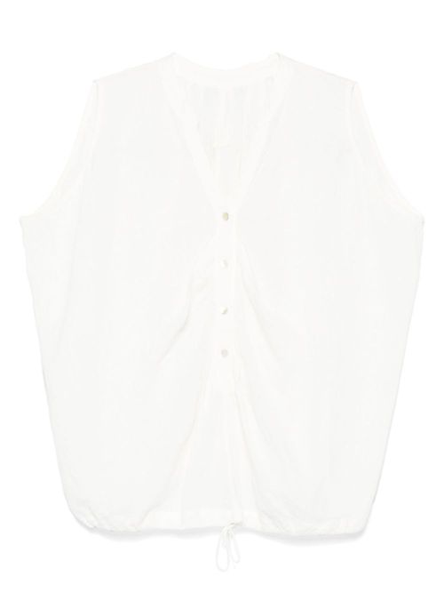 120% Lino linen top - White