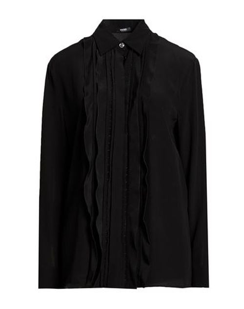 Woman Shirt Black Size 0 Silk