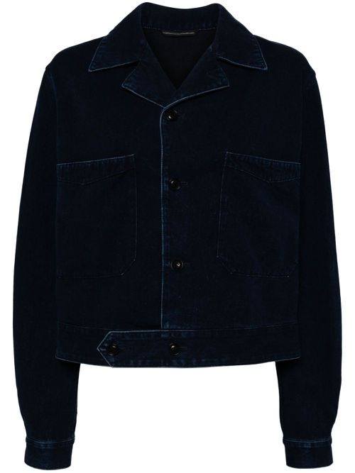 Button up denim jacket - Blue