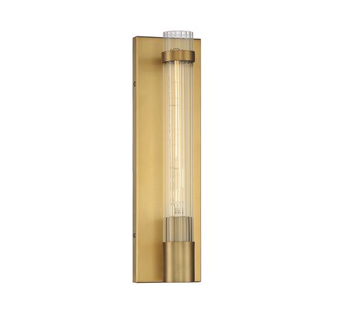 Savoy House Willmar Wall Sconce in Warm Bras