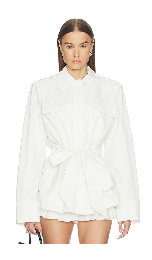 Lovers and Friends Natalie Jacket in White. XXS. Also in XS, S