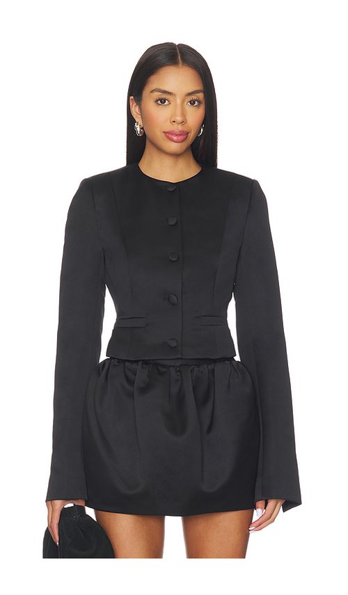 Lovers and Friends Audrey Jacket in Black. S. Also in XXS