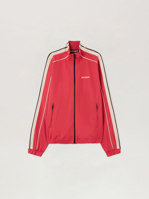 Classic Logo Vintage Track Jacket Man  Red Off White