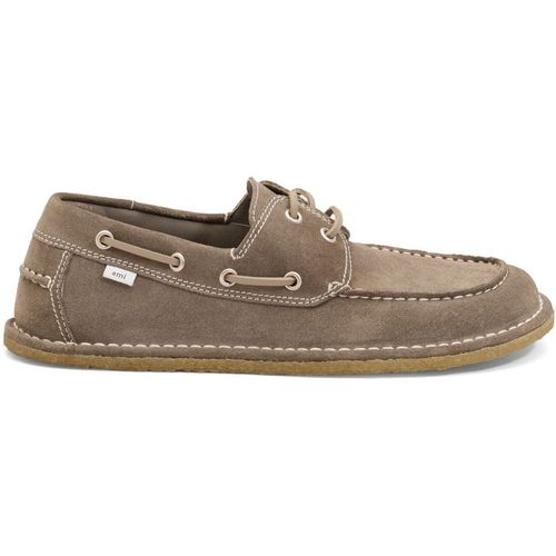 Suede boat shoe