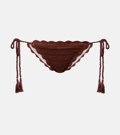 Crochet cotton bikini bottom