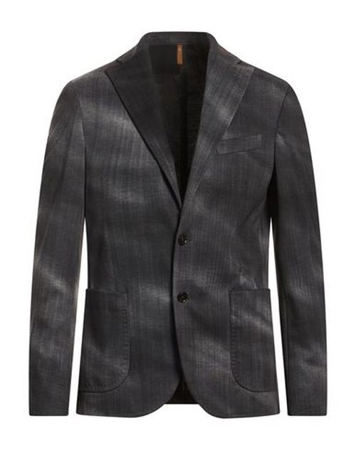 Man Blazer Charcoal Size 38 Polyester, Elastane