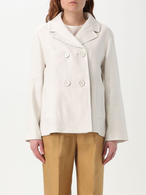 Blazer 'S MAX MARA Woman color Beige