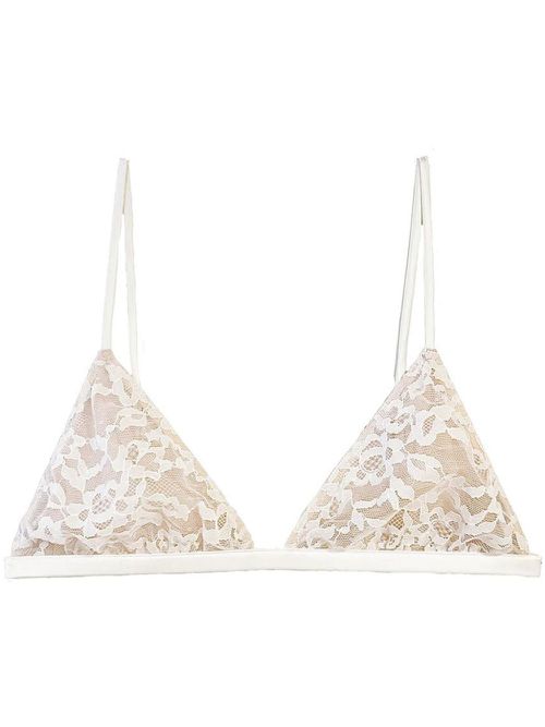 Venus lace triangle bra - Neutrals