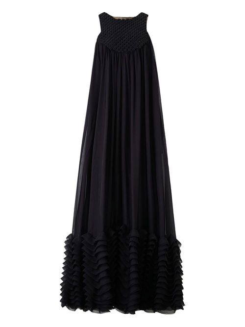 HUI MILANO sleeveless dress - Black