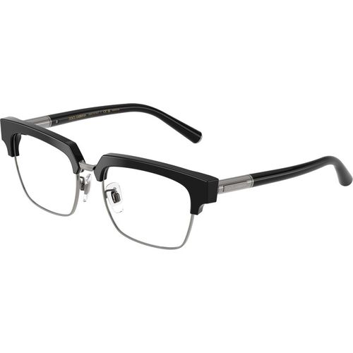 Dolce & Gabbana Man Dolce & Gabbana DG4522 501/M3 Sunglasses Acetate Black Transparent Squared Transitions Photochromatic