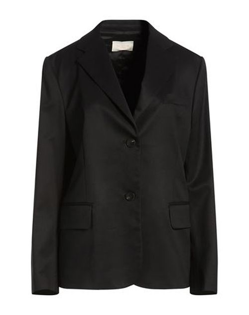 Woman Blazer Black Size 10 Viscose, Virgin Wool, Elastane