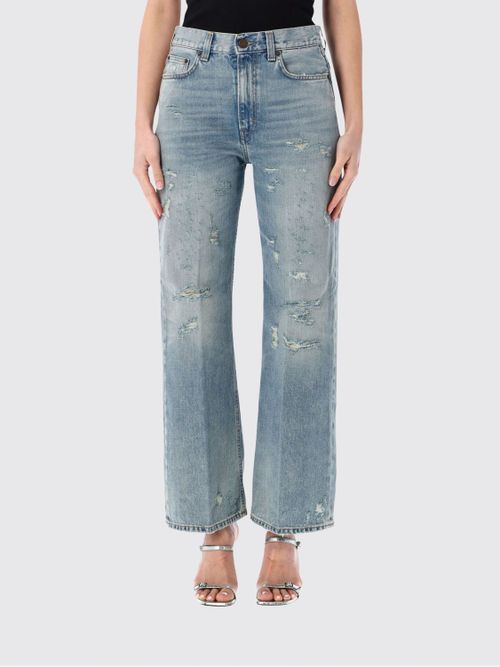 Jeans Woman color Sky Blue
