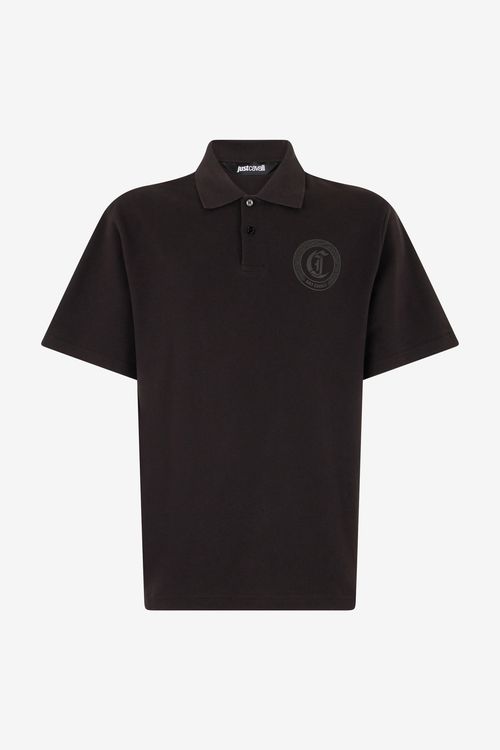 Polo With Jc Monogram Embroidery