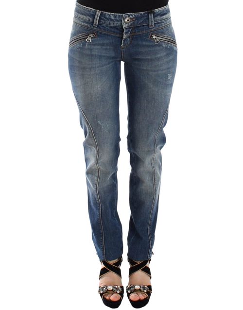 Slim Fit Stretch Denim Jeans — Blue
