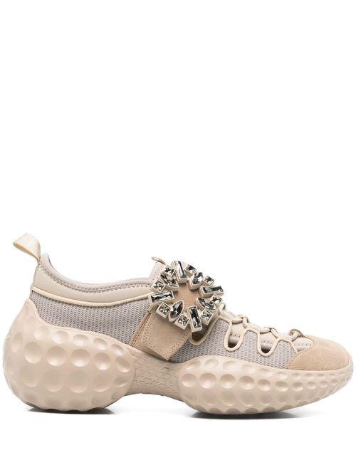 ROGER VIVIER- Viv Run Strass Sneakers