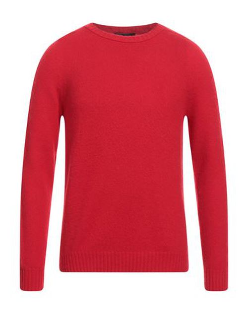 Man Sweater Red Size 36 Geelong Wool