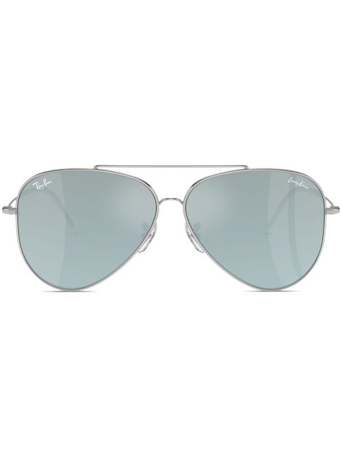 X Lenny Kravitz Aviator Reverse sunglasses - Silver