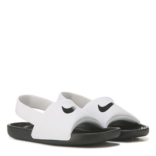 Kids' Kawa Slide Sandal Baby/Toddler Sandals (White/Black)