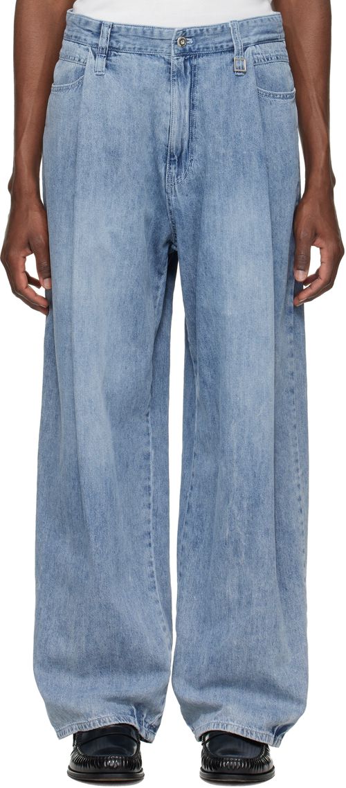 Blue Lightweight Denim Jeans