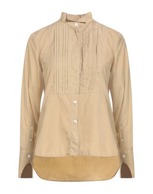 Woman Shirt Sand Size S Cotton