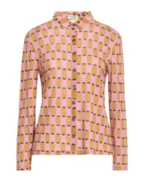 Siyu Woman Shirt Pink Size 6 Wool, Polyamide