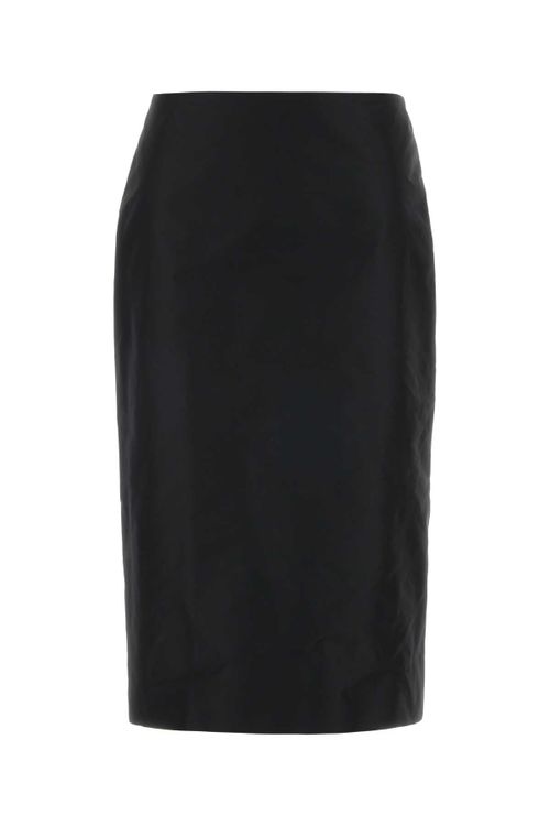 Faille Skirt — Black