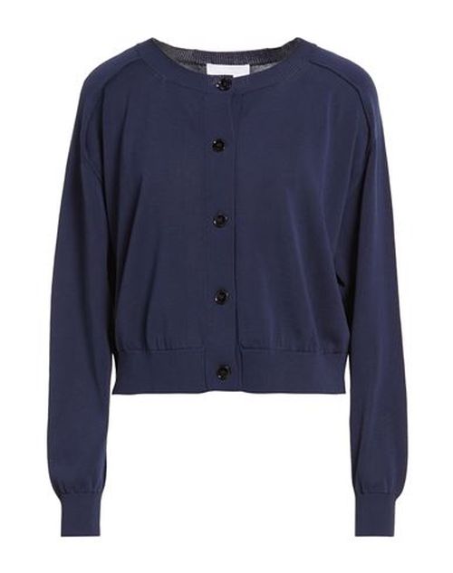 Collezione N_01 Woman Cardigan Navy Size S Cotton
