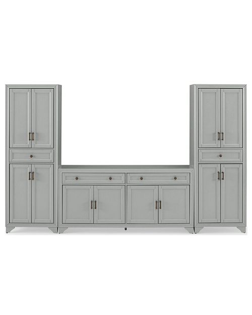 Furniture Tara 3Pc Sideboard And Pantry Set