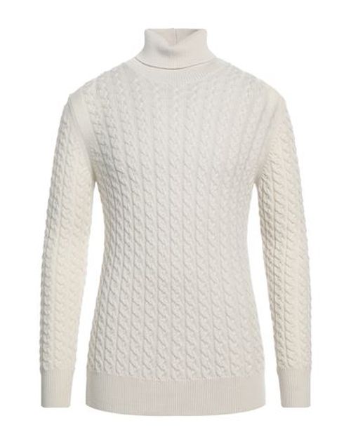 Man Turtleneck Off white