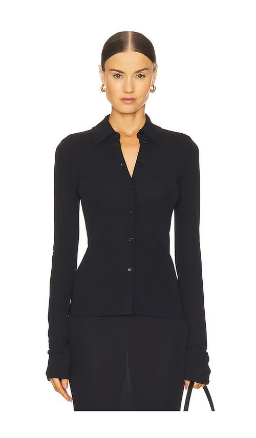 EAVES CHEMISE GOLAN en Black.  L. Also en