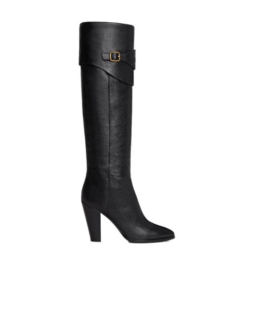 RIDING BOOT WITH TRIOMPHE CELINE WILTERN in CALFSKIN