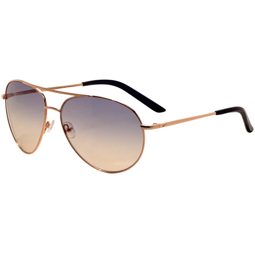 Unisex 61 mm Rose Gold Sunglasses