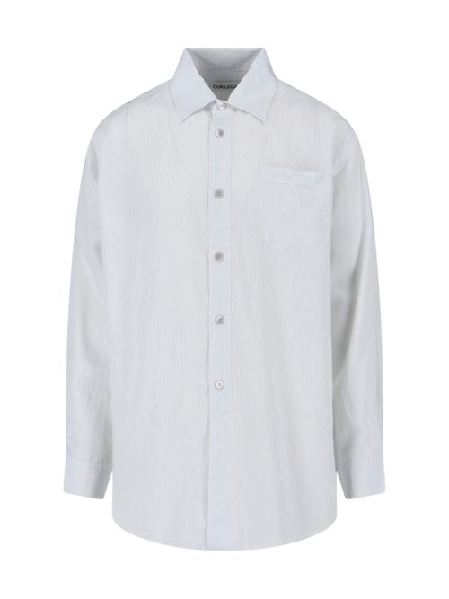 Modalux Line-Stripe Shirt for Men