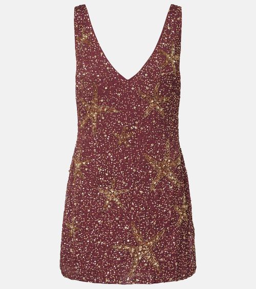 Christabel embellished minidress