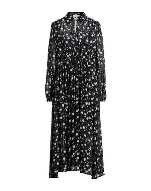 Woman Maxi dress Midnight blue Size 2 Viscose, Wool