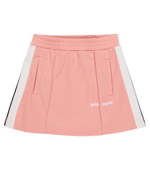 Side-paneled track skirt
