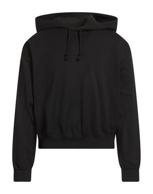 Man Sweatshirt Black Size L Cotton, Recycled polyester