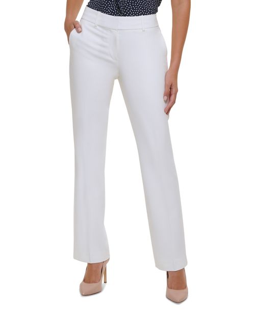 Women's Sutton Boot-Leg Trousers - Ivory
