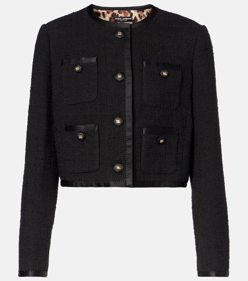 DG cotton-blend jacket