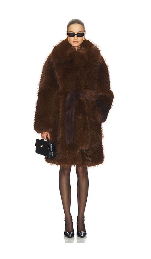 Jakke Kirby Coat in Brown. XS. Also in L