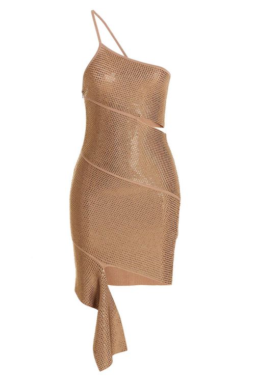 Sequin One Shoulder Dress