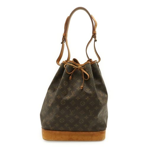 Louis Vuitton Brown Monogram Canvas Pvc Coated Canvas Shoulder Bag Pre-Owned
