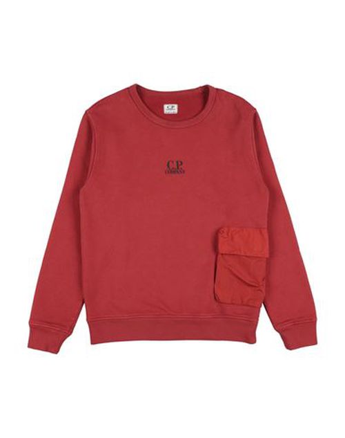 C. p. Company Undersixteen Kid Boy Sweatshirt Brick Size 14 Cotton